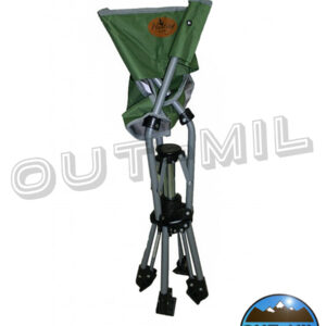 Zaino con sedia 30 litri verde militare – caccia, pesca, trekking,  escursione – – OUT-MIL Outdoor & Military