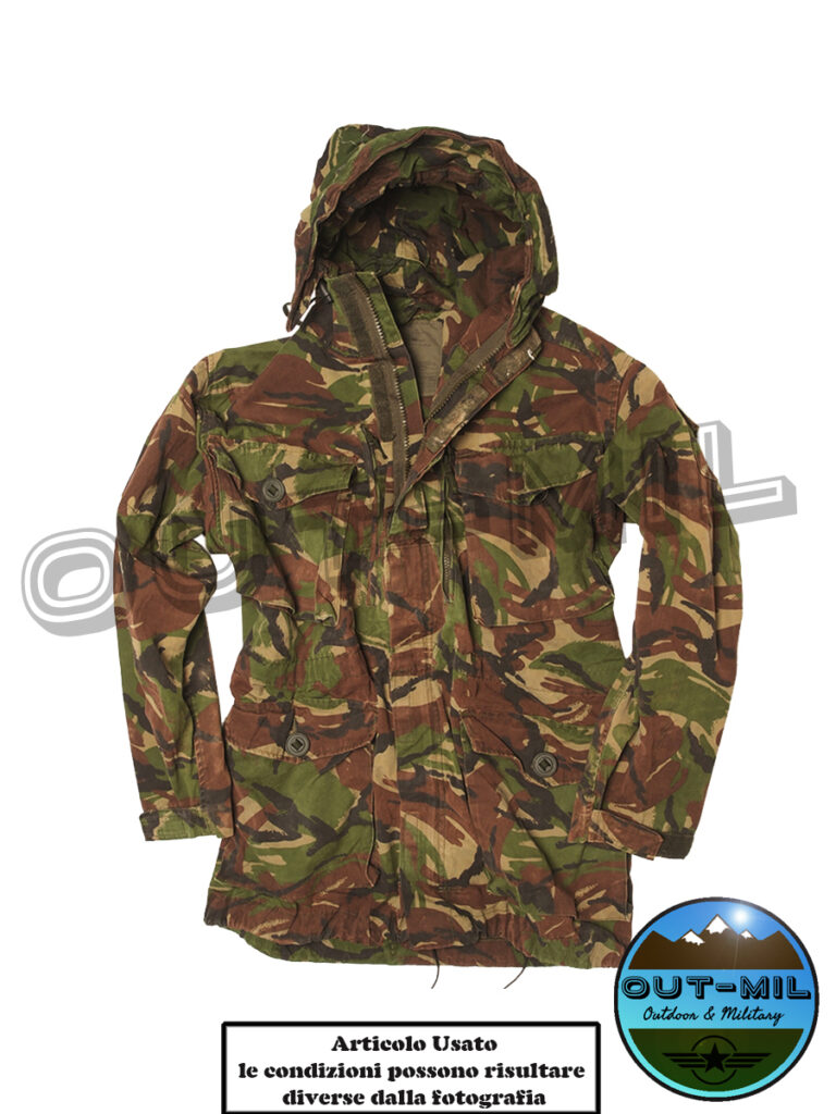 Parka Fishtail Militaire En Coton - Taille L, Couleur Vert, Occasion En Très Bon état