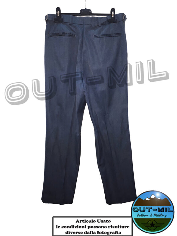 Pantalone misto Lana da lavoro fatica fatigue Usato originale Esercito militare Inglese - immagine 5