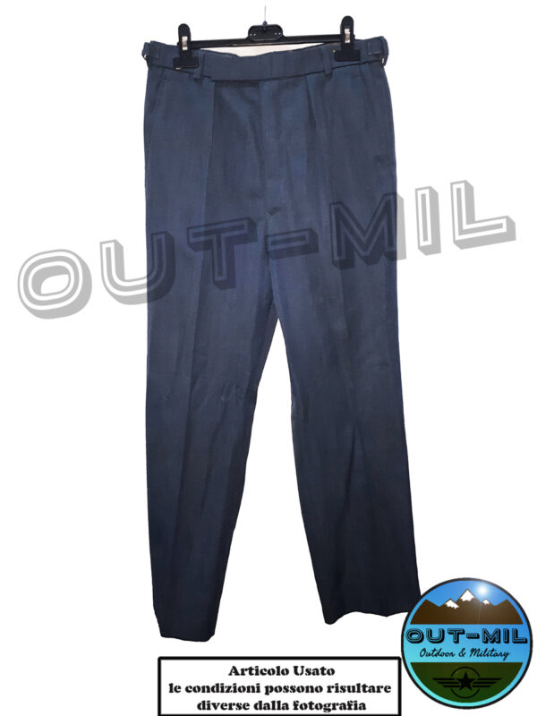 Pantalone misto Lana da lavoro fatica fatigue Usato originale Esercito militare Inglese - immagine 4