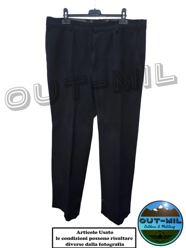 Pantalone misto Lana da lavoro fatica fatigue Usato originale Esercito militare Inglese - immagine 6