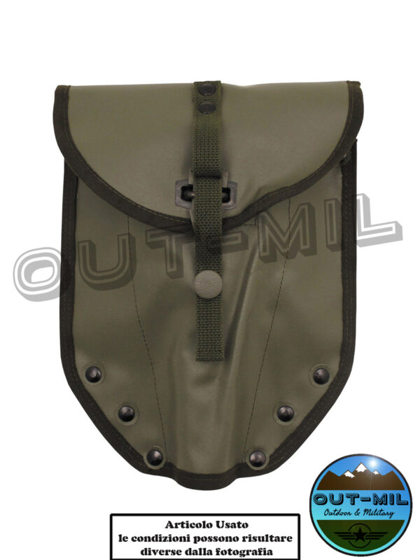 Fodero Portapala Verde militare Esercito militare Austriaco Usato